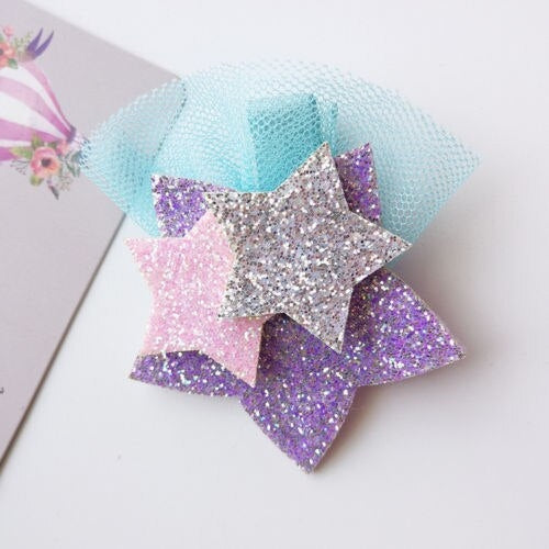 1pc Baby Kid Girl Hair Pins Clip Unicorn Cartoon