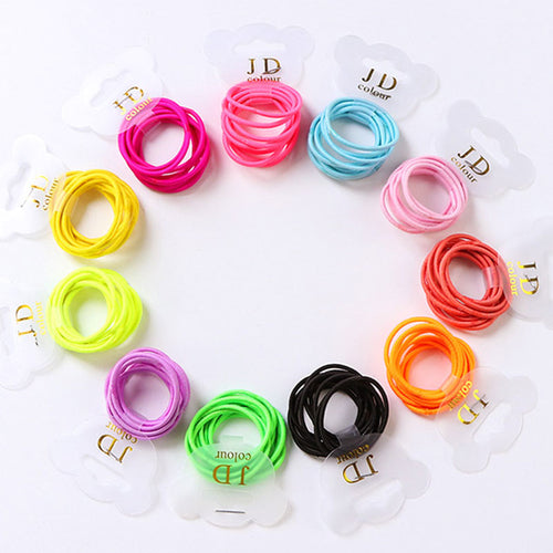High Quality 10PCS/Lot Children Small Elastic Hair