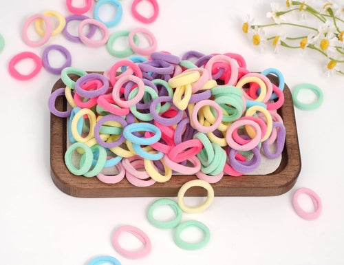 Small Rubber band for baby girls Seamless Kids rubber bands for girls